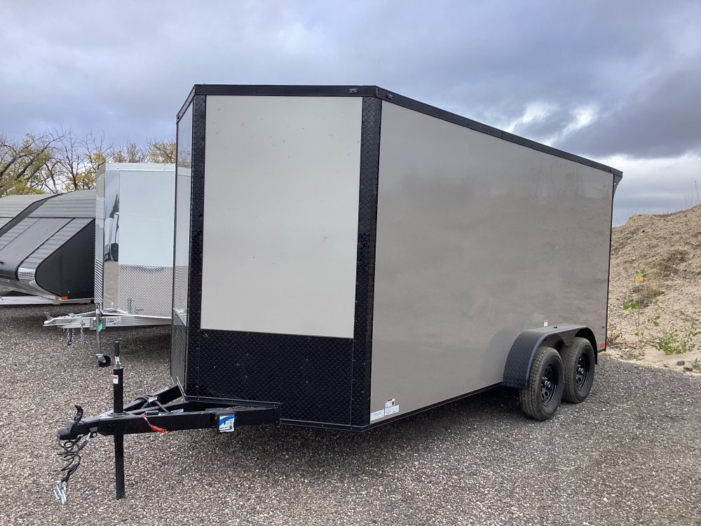 2027 SAWYER 7'x16' Enclosed Cargo
