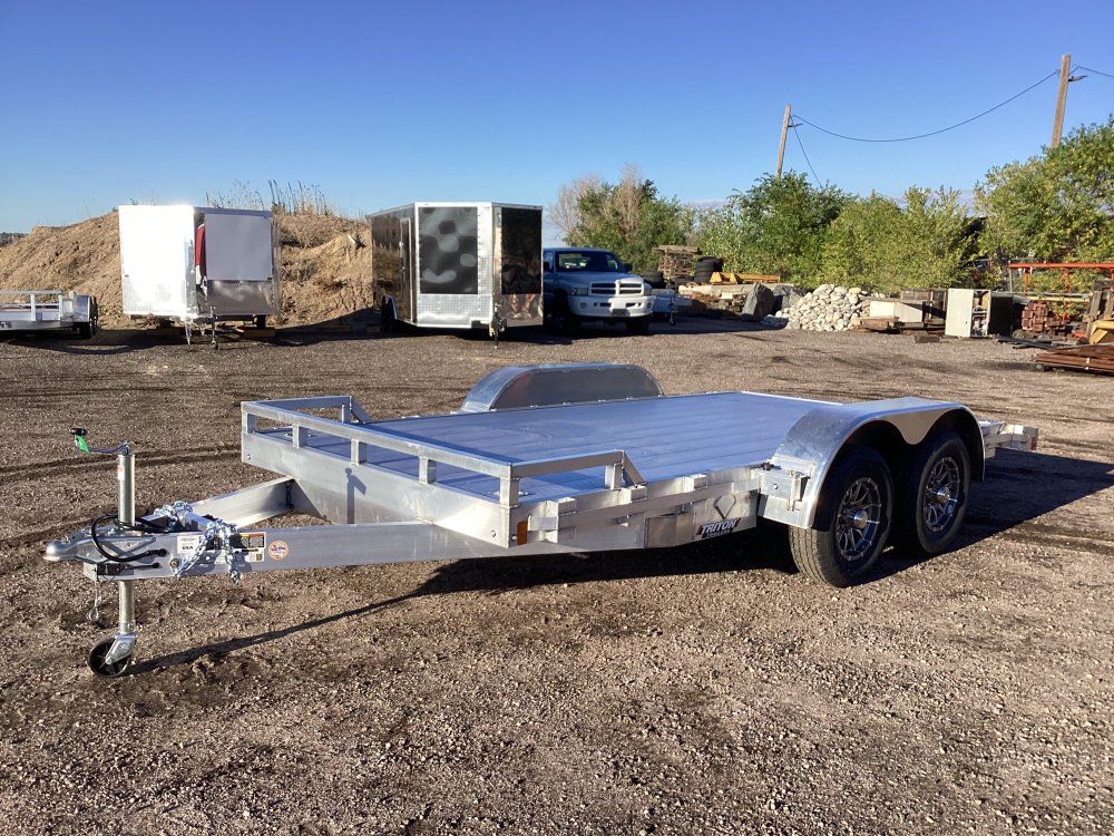 2027 Alcom 8'x16' Flatbed Car Hauler