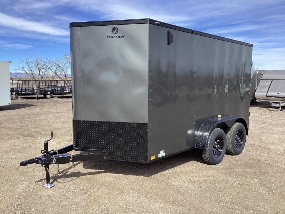 7'x12' STALLION Enclosed Cargo