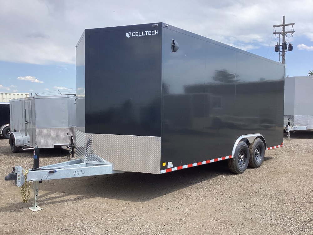 8' 6"x18' CellTech Enclosed Car Hauler