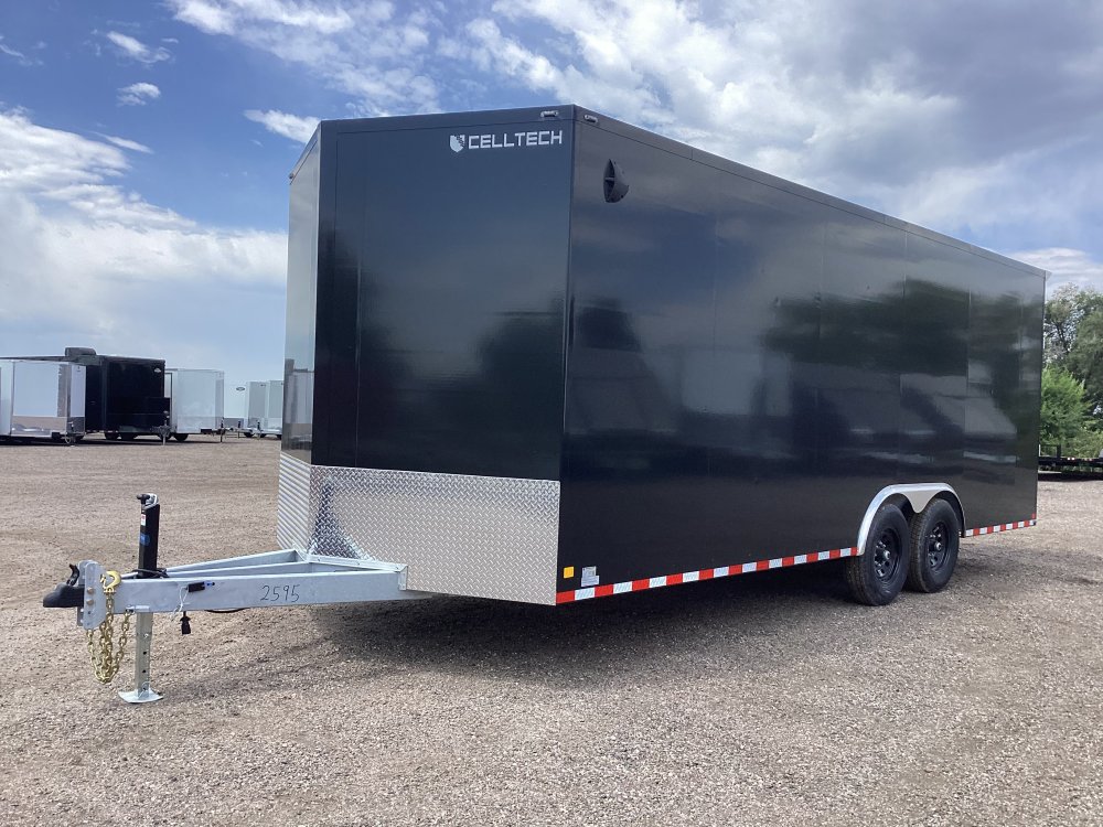 8' 6"x22' CellTech Enclosed Car Hauler