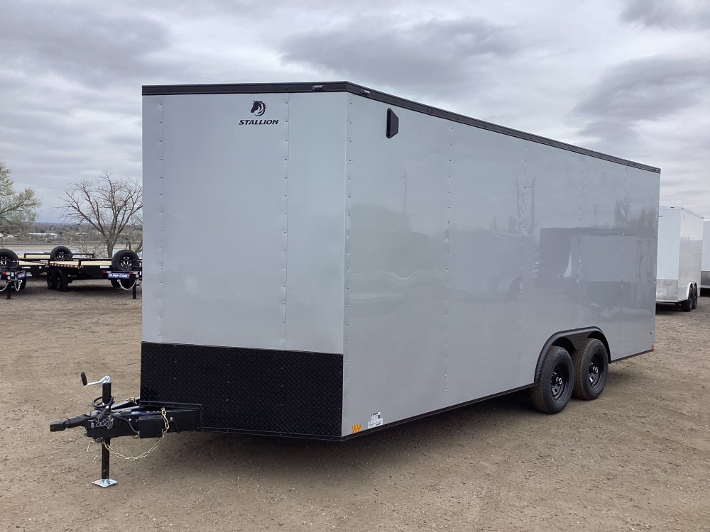 8' 6"x20' STALLION Enclosed Car Hauler
