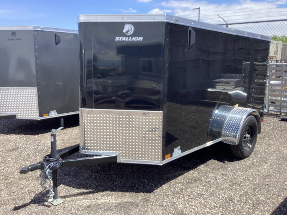 2025 STALLION 5'x10' Enclosed Cargo
