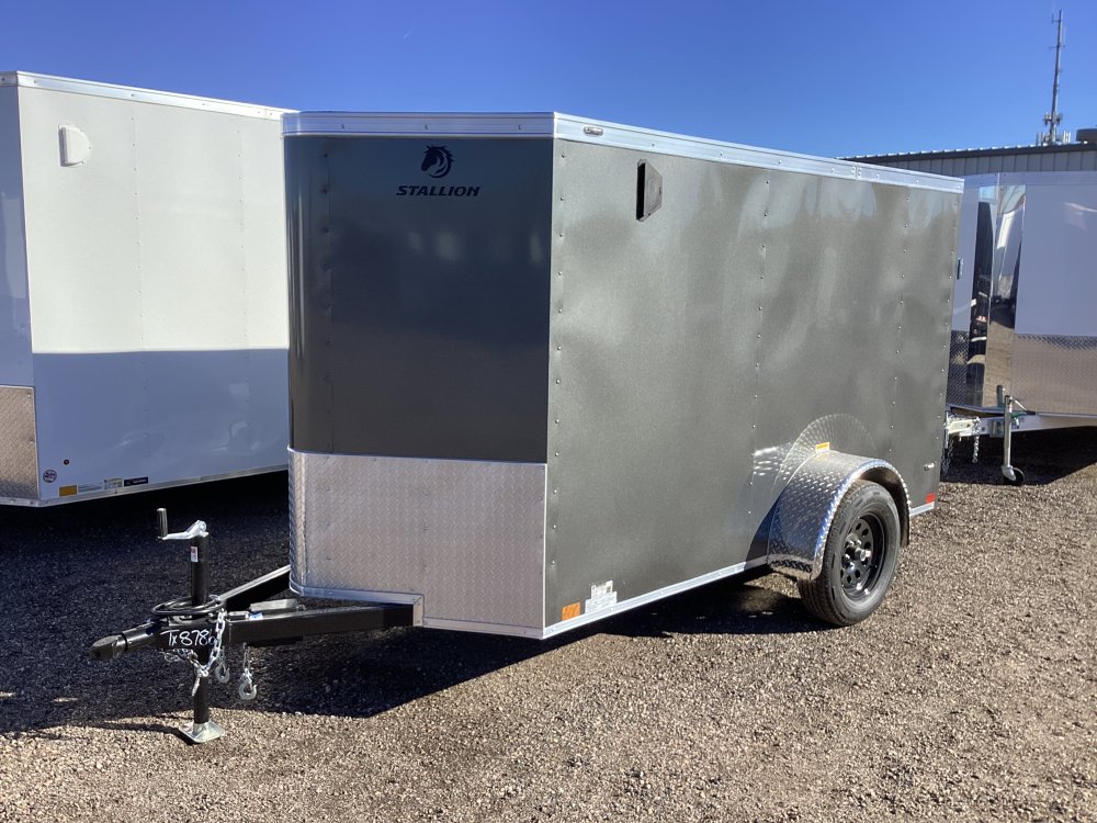 2026 STALLION 5'x10' Enclosed Cargo
