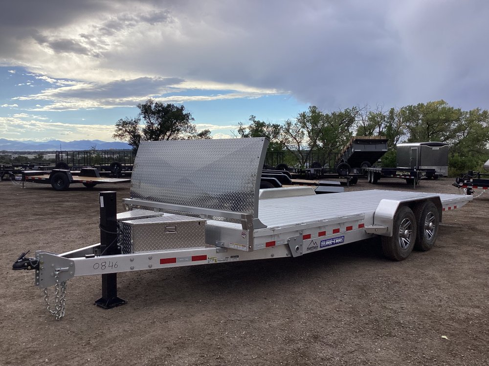 2026 SURETRAC 7'x22' Flatbed Car Hauler
