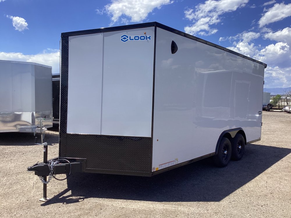 8' 6"x18' Look Enclosed Car Hauler