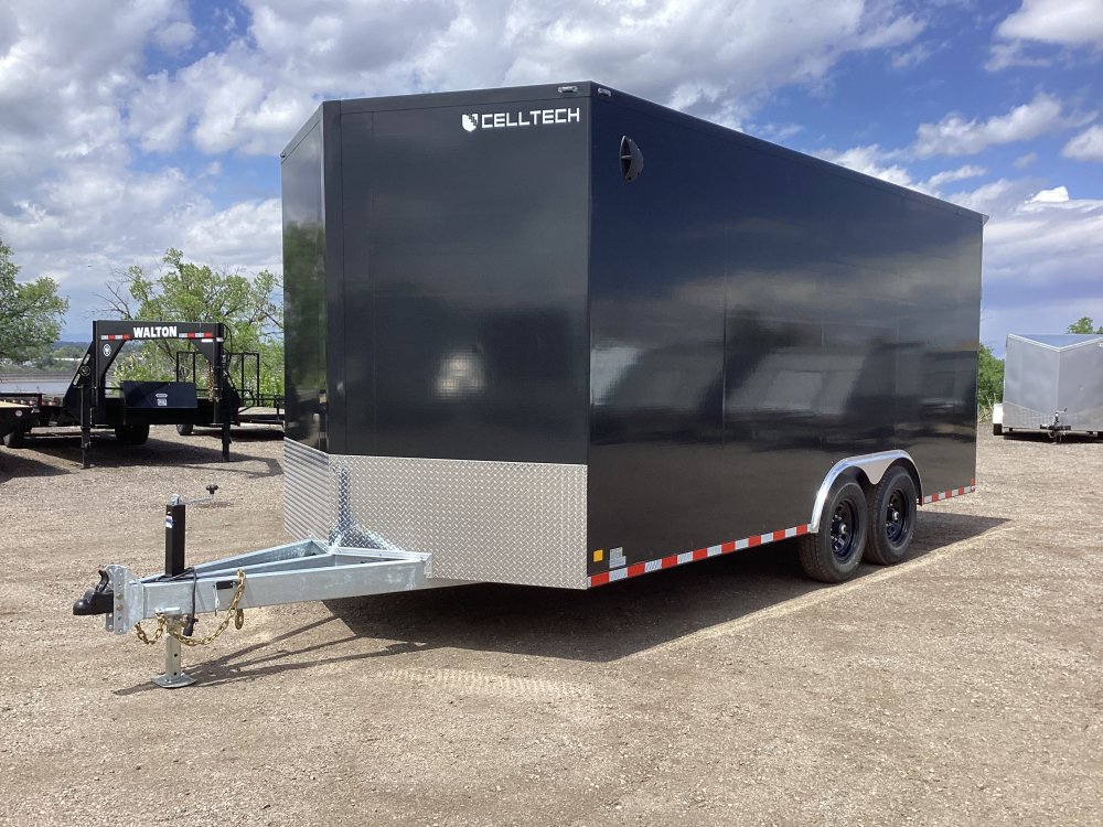 8' 6"x18' CellTech Enclosed Cargo
