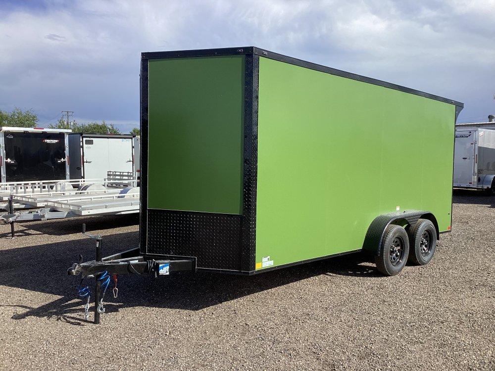 2026 SAWYER 7'x16' Enclosed Cargo
