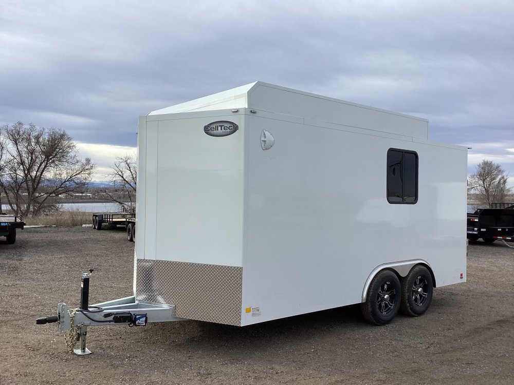8' 6"x16' CellTech Enclosed Car Hauler