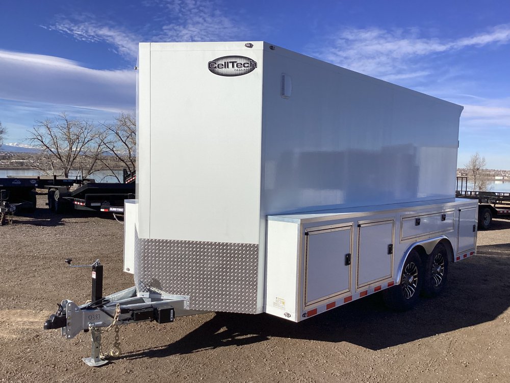 8' 6"x16' CellTech Enclosed Cargo