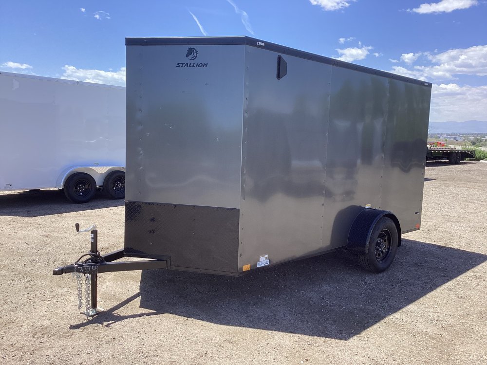 2026 STALLION 6'x12' Enclosed Cargo