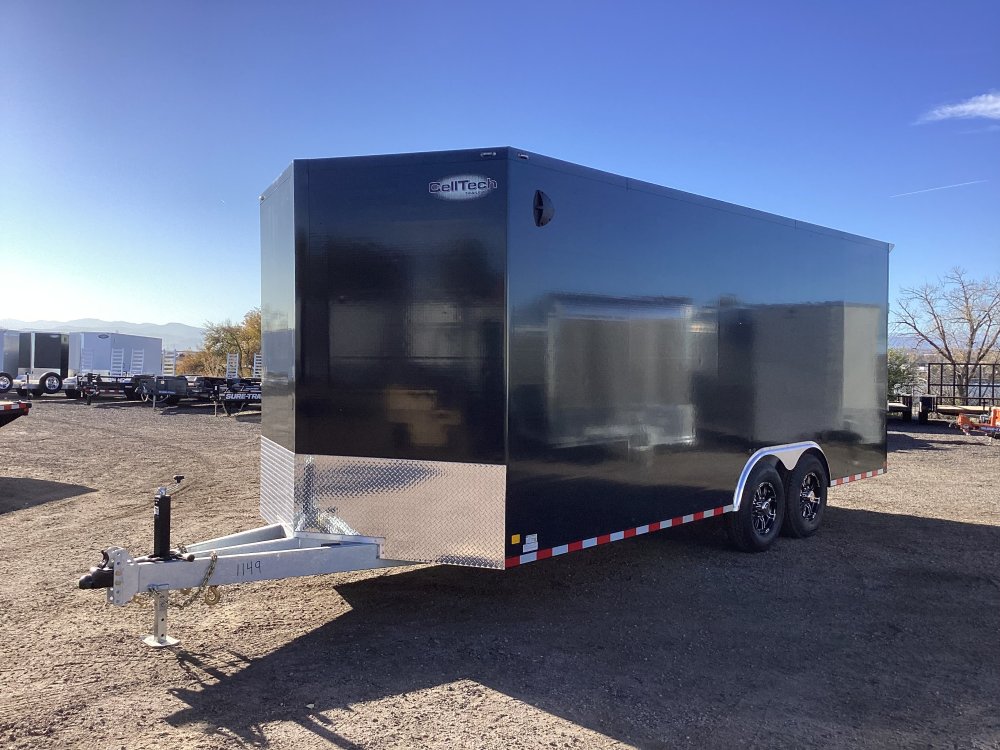 8' 6"x20' CellTech Enclosed Car Hauler