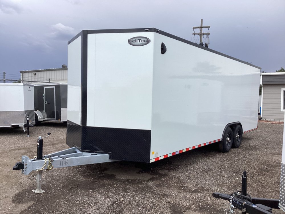 8' 6"x24' CellTech Enclosed Car Hauler