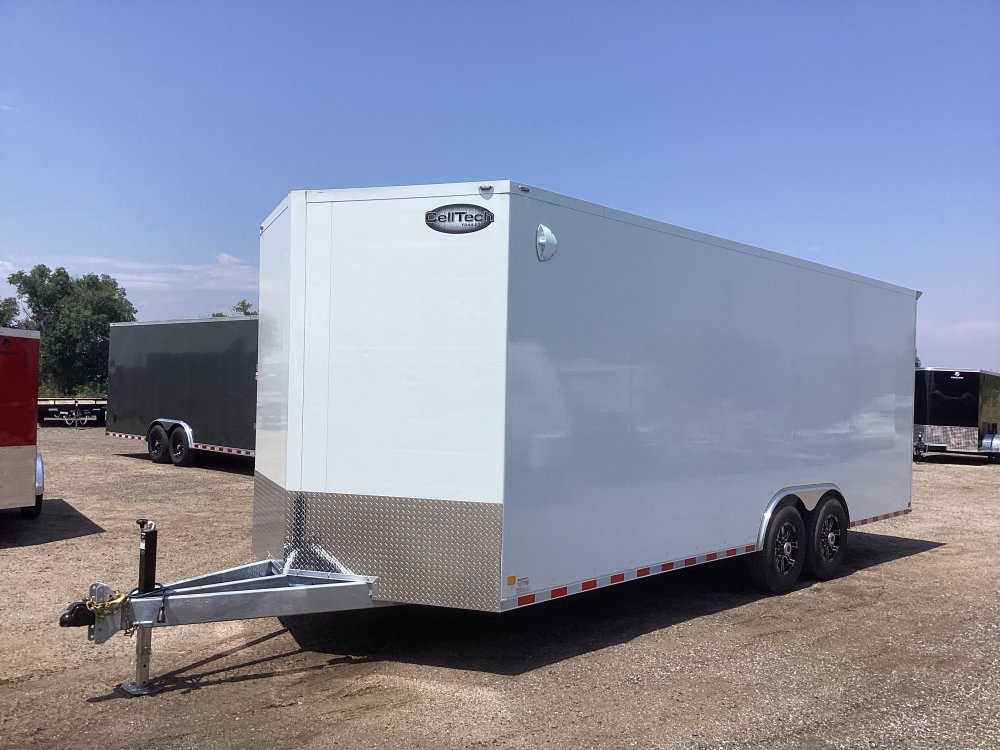8' 6"x24' CellTech Enclosed Car Hauler