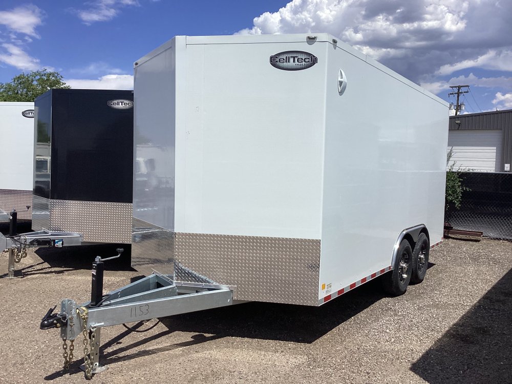 8' 6"x16' CellTech Enclosed Cargo