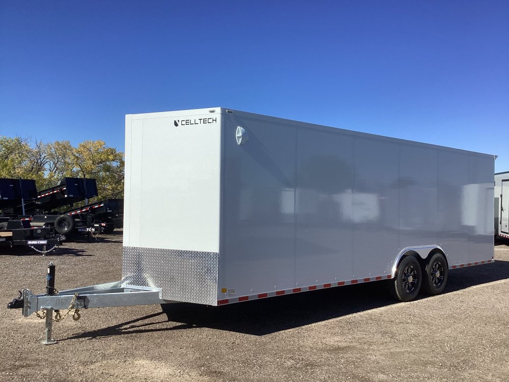 8' 6"x24' CellTech Enclosed Cargo