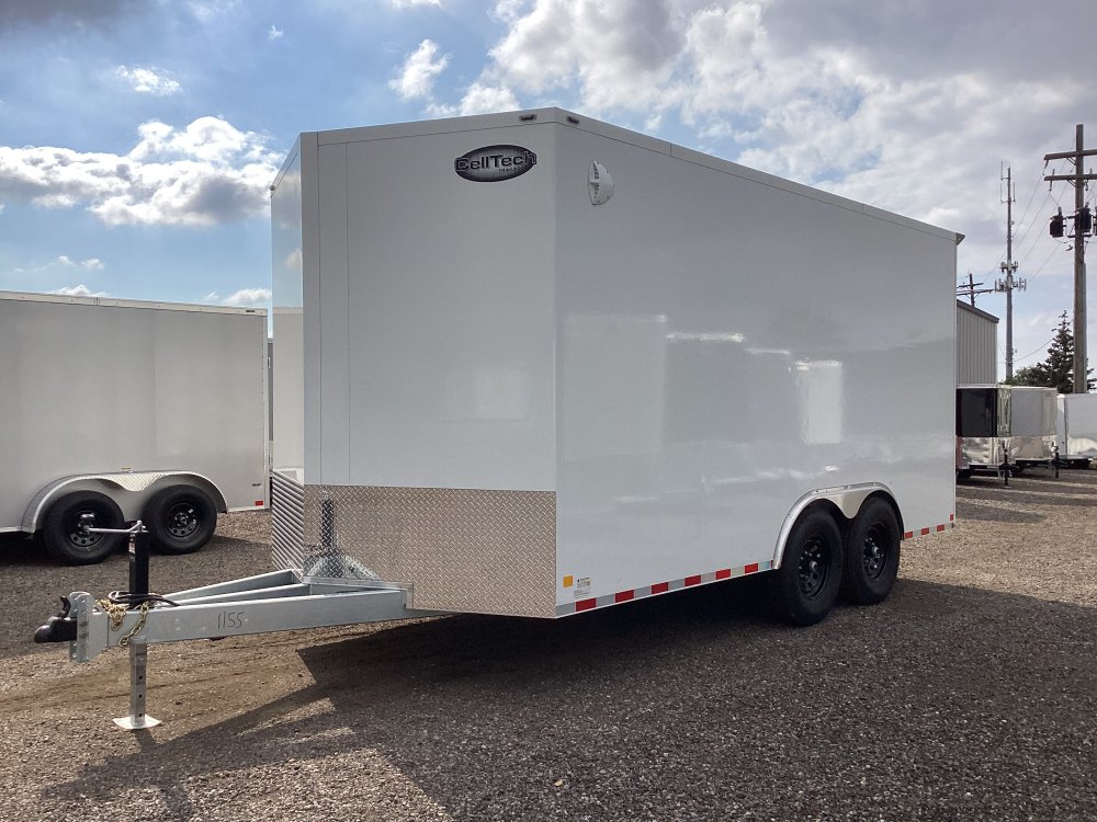 8' 6"x16' CellTech Enclosed Car Hauler