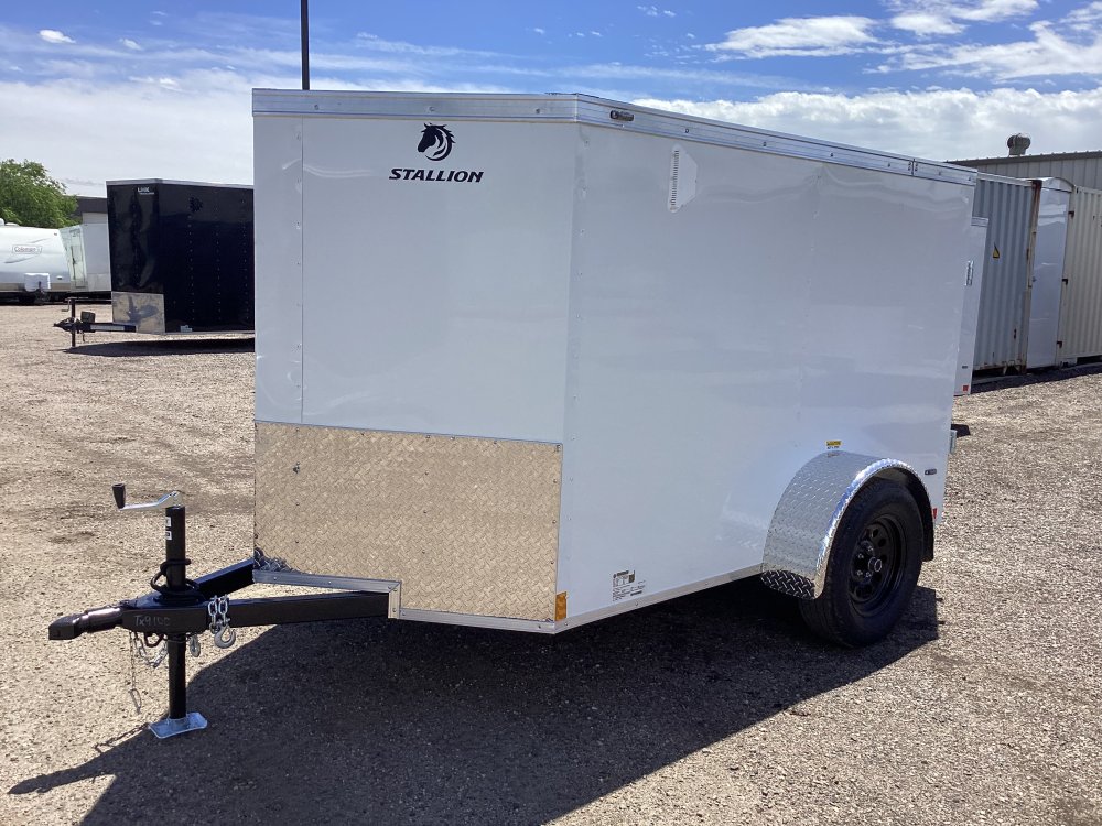 2026 STALLION 5'x8' Enclosed Cargo