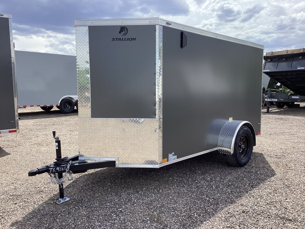 2026 STALLION 5'x10' Enclosed Cargo