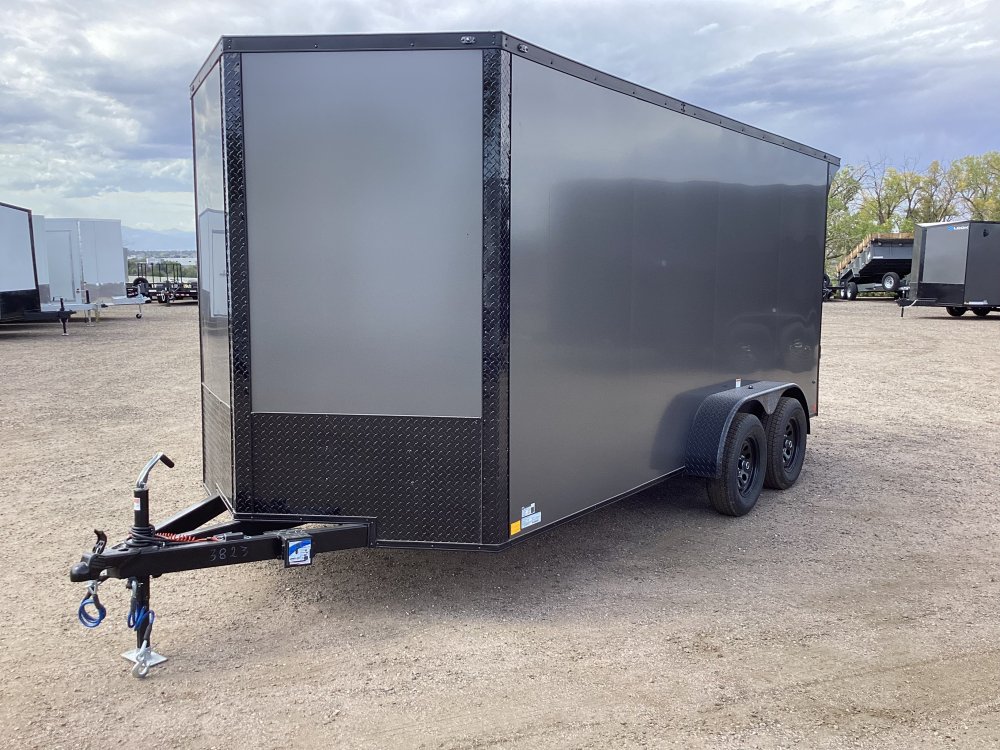 2027 SAWYER 7'x16' Enclosed Cargo