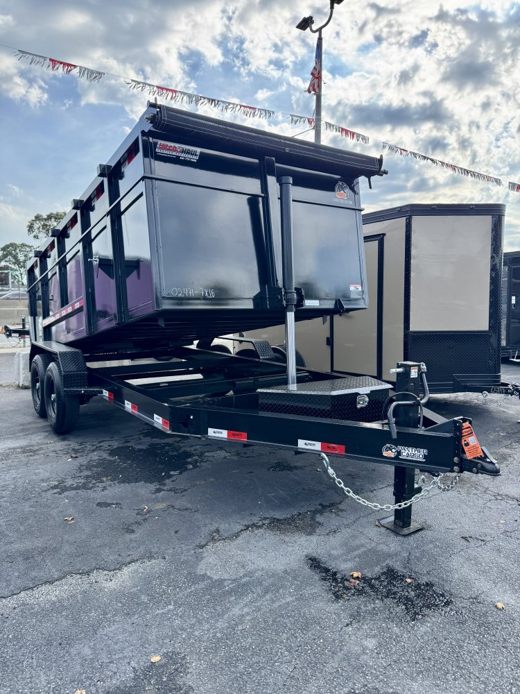 2027 PANTHER CARGO 7X16TA 14K DUMP TRAILER