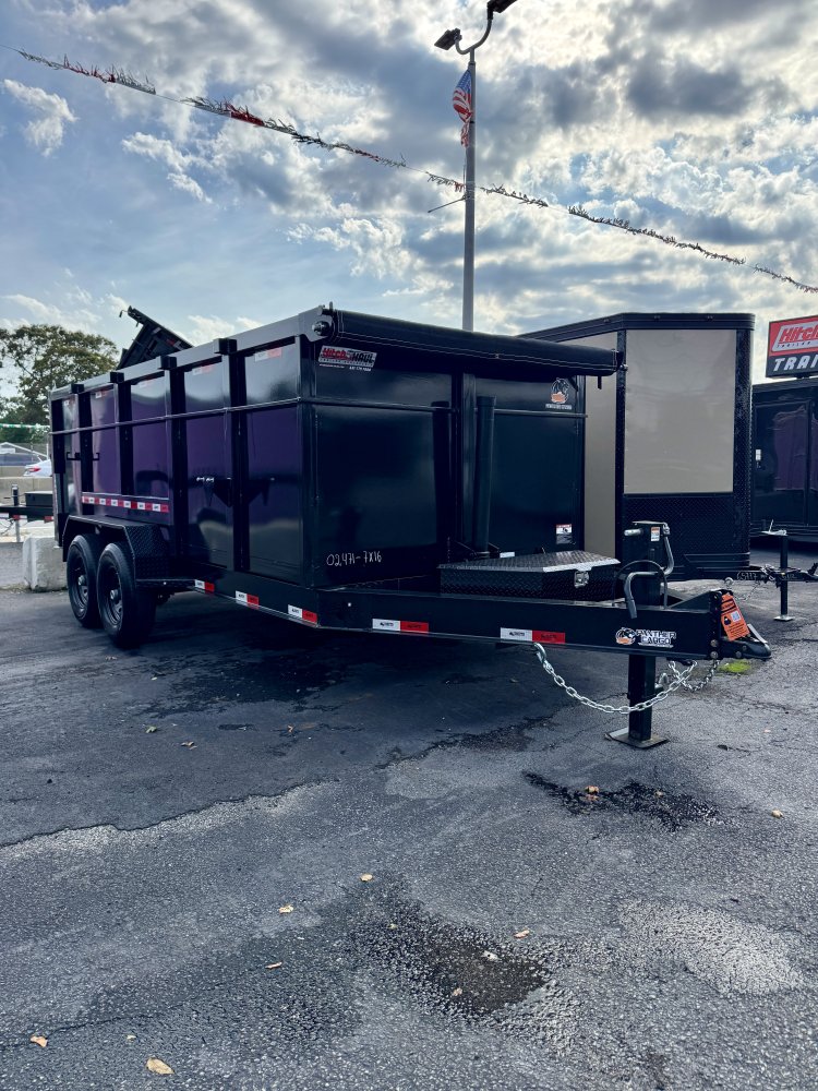2027 PANTHER CARGO 7X16TA 14K DUMP TRAILER