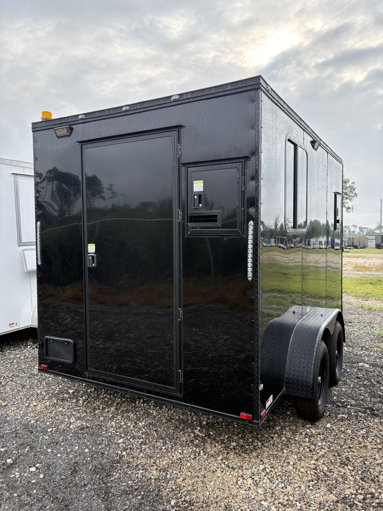 7'x12' QUALITY CARGO Enclosed