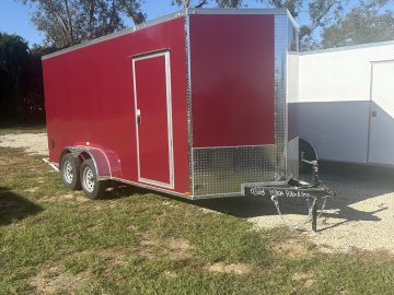 7'x16' Panther Enclosed thumbnail 1