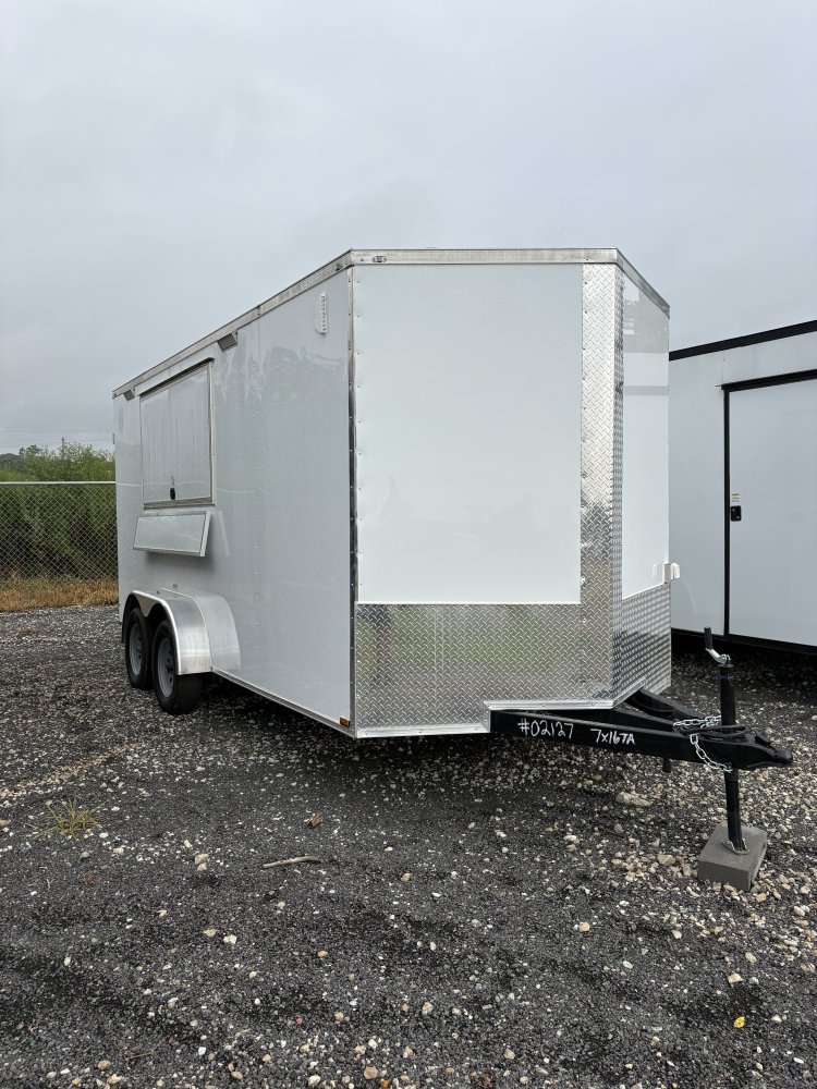 7'x16' Panther Enclosed