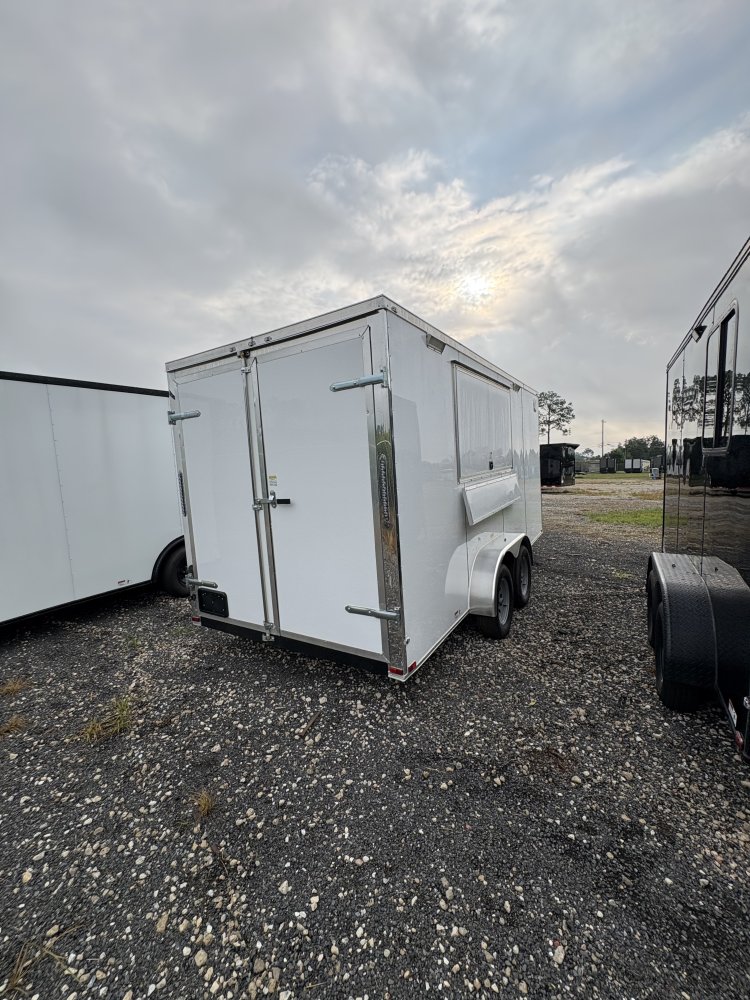 7'x16' Panther Enclosed