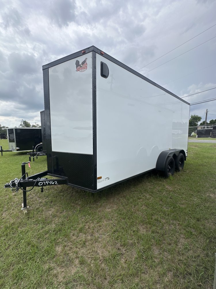7'x16' QUALITY CARGO Enclosed