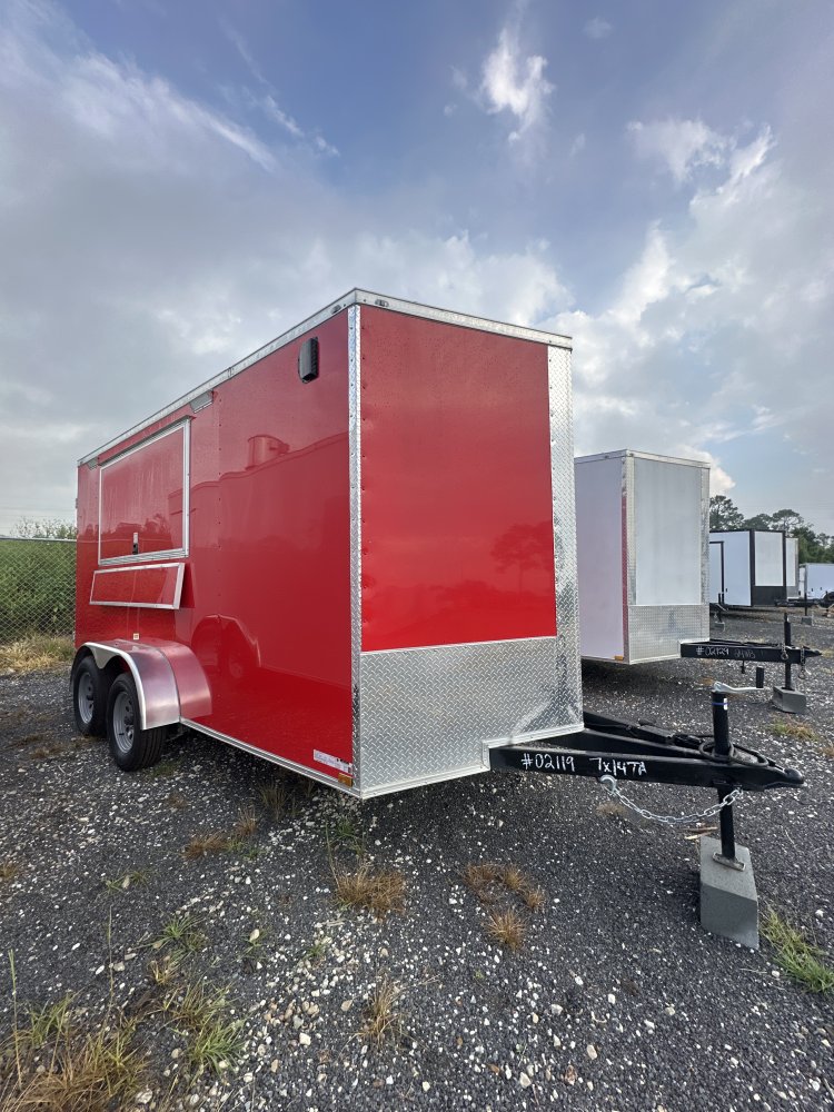 7'x14' Panther Enclosed