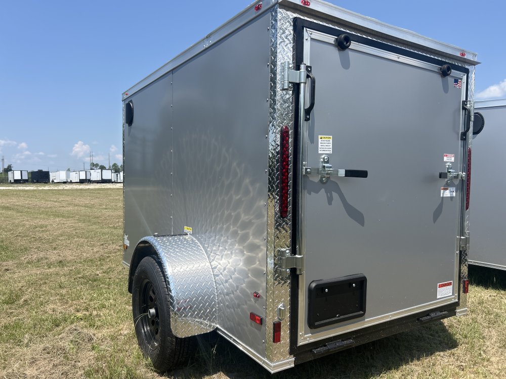5'x8' Panther Enclosed