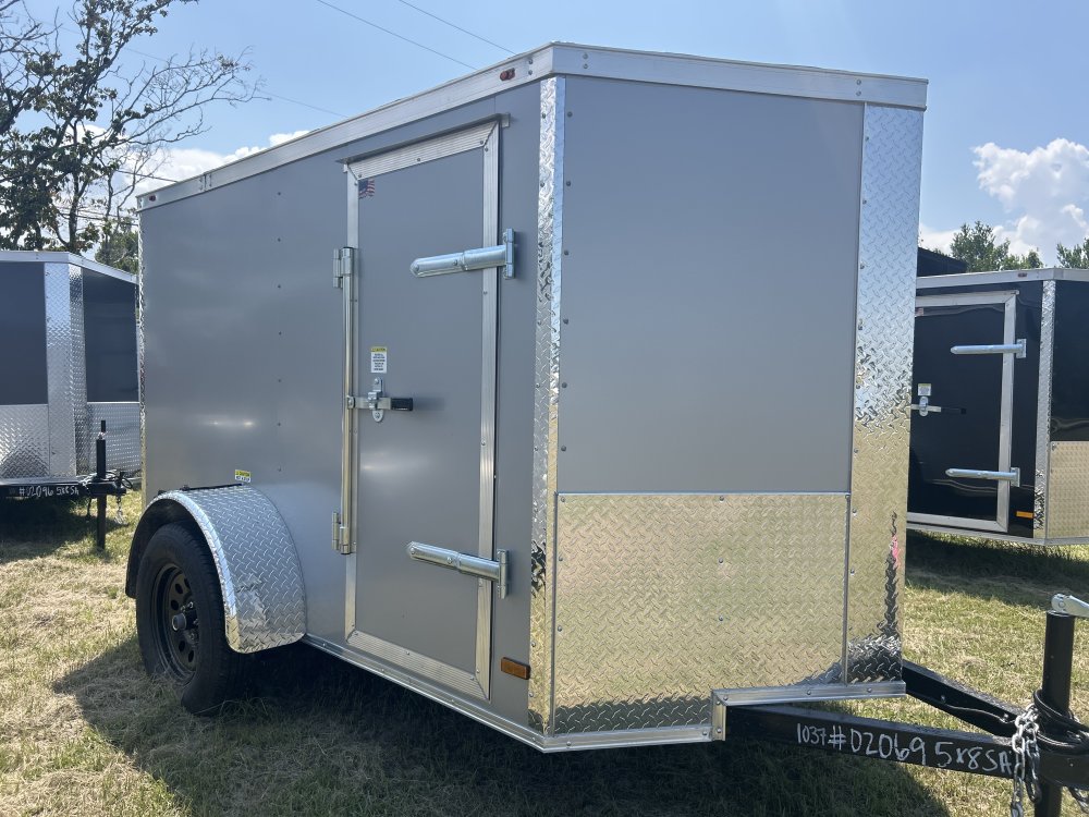 5'x8' Panther Enclosed