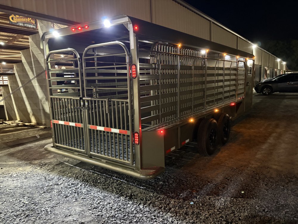 2026 Good Guys Stockman 24' Stock Combo Trailer *DEMO MODEL*