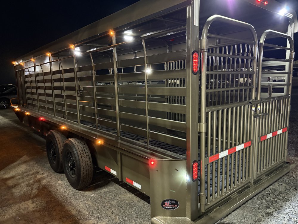 2026 Good Guys Stockman 24' Stock Combo Trailer *DEMO MODEL*