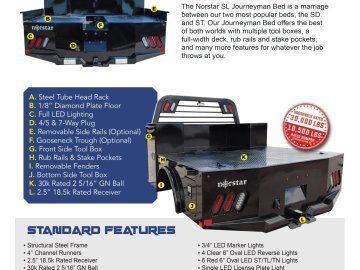 Norstar Truck Bed SL 94 90 60 NS3721