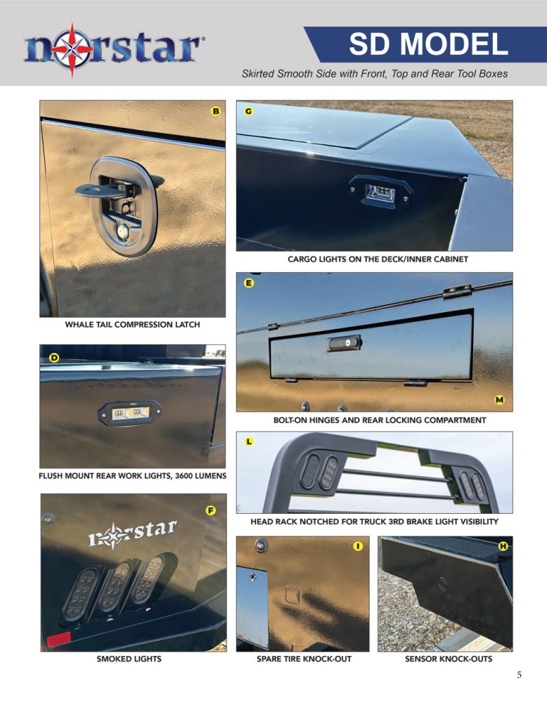 Norstar Truck Bed SD 94 90 60 NS7008
