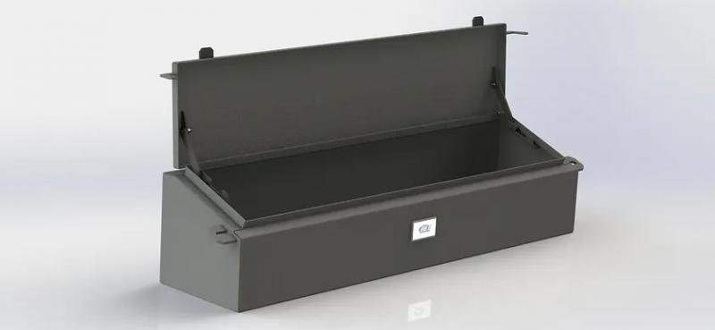 2023 BCI Trailers Slanted 5' Toolbox Truck Bed