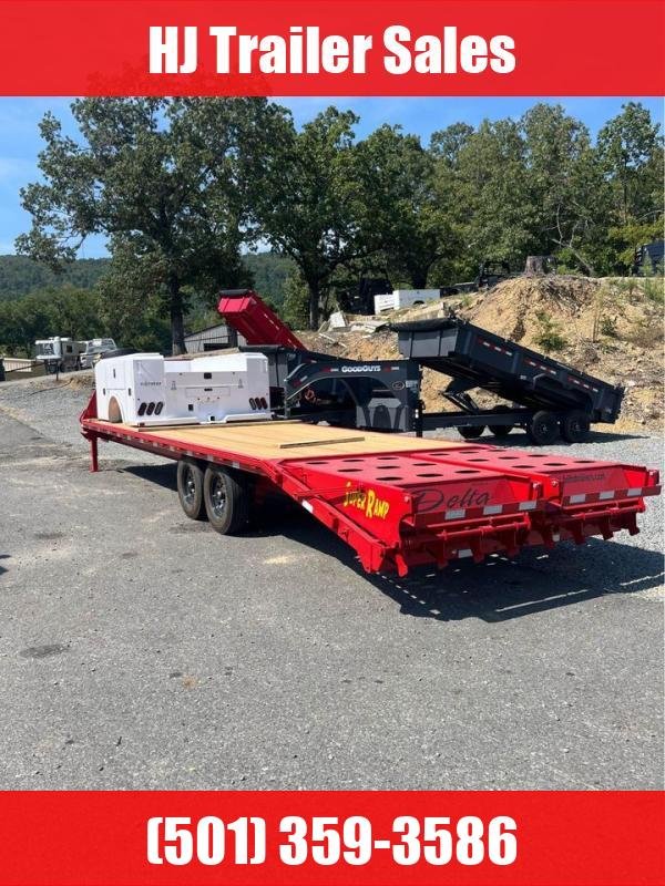 2025 Delta Manufacturing 30' GOOSENECK FLATBED Flatbed Trailer