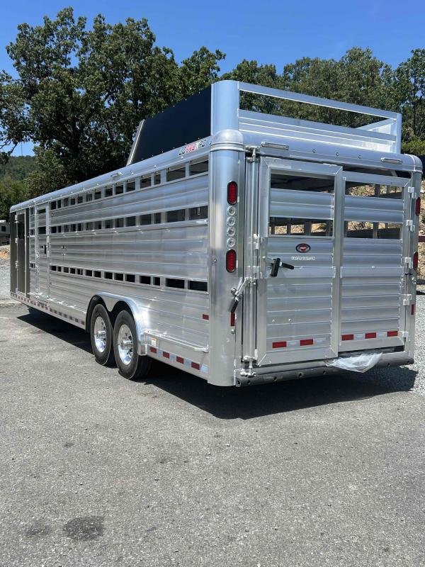 2025 Hart Trailers X28G Club Calf Trailers Stock / Stock Combo Trailer