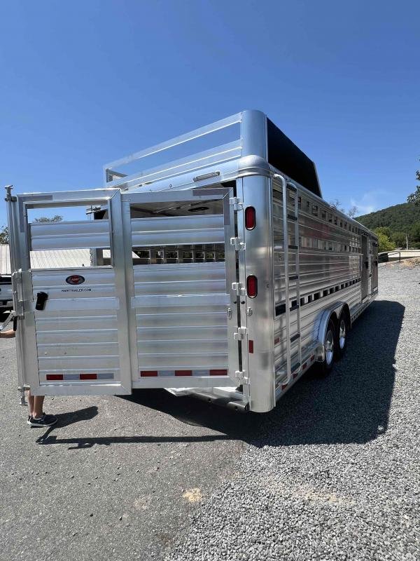 2025 Hart Trailers X28G Club Calf Trailers Stock / Stock Combo Trailer