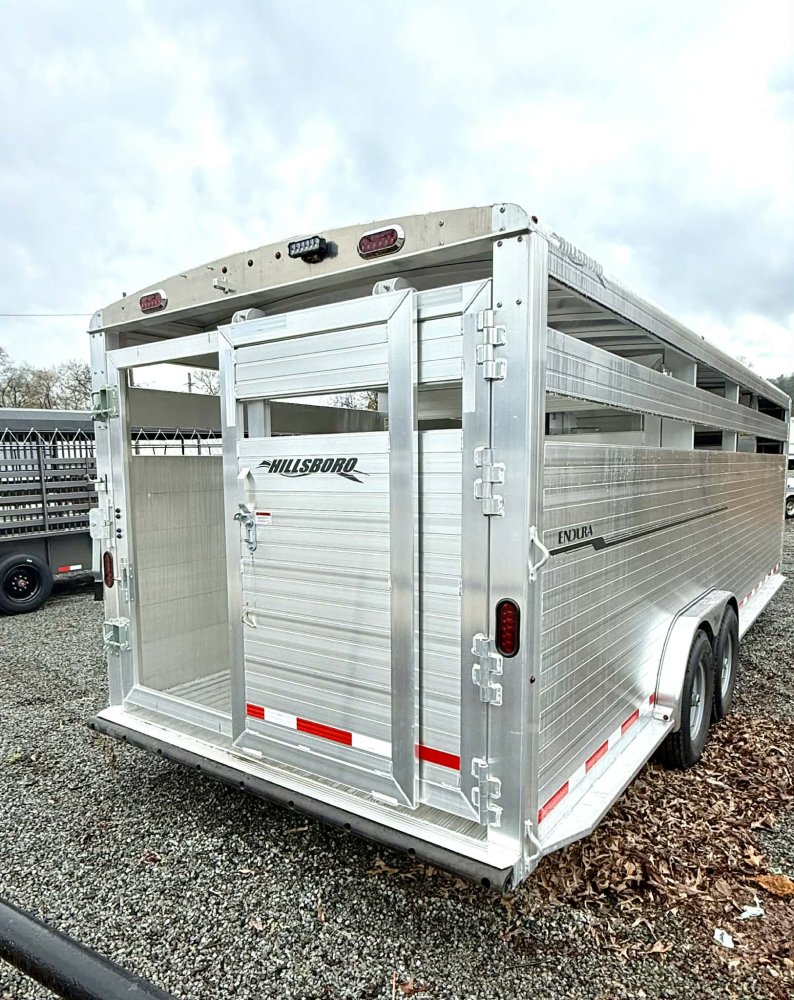 2026 Hillsboro Endura 24' Stock Trailer