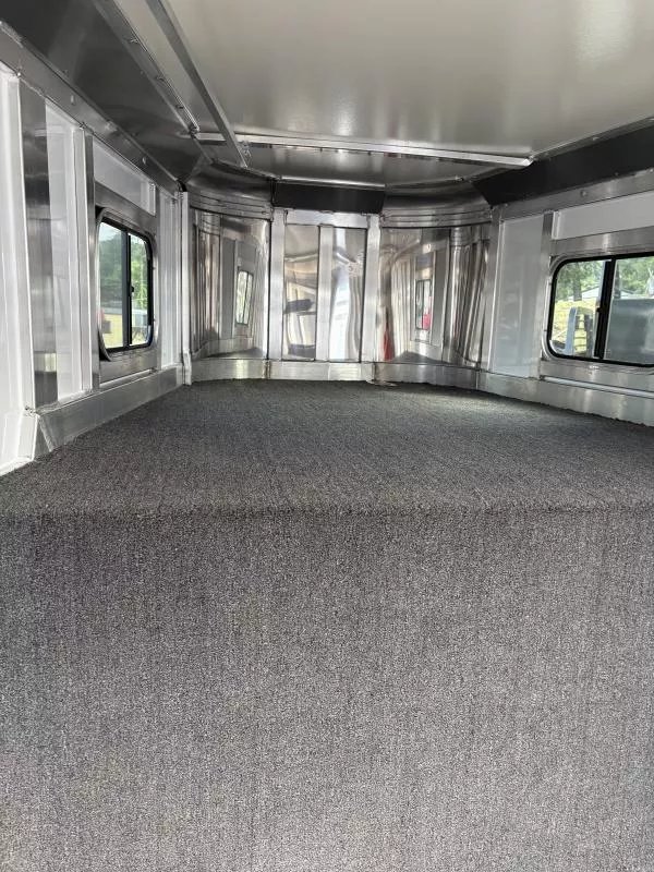 2026 Hart Trailers 3 Horse Solution GN Stock / Stock Combo Trailer