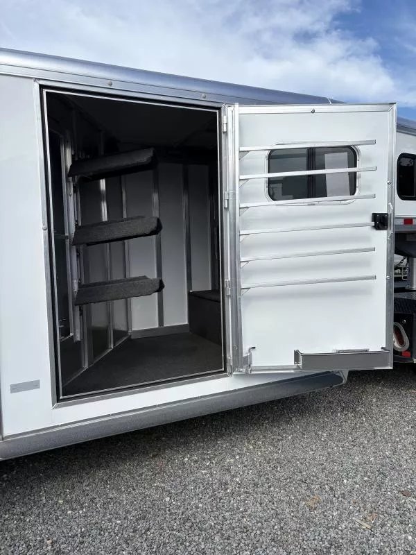 2026 Hart Trailers 3 Horse Solution GN Stock / Stock Combo Trailer