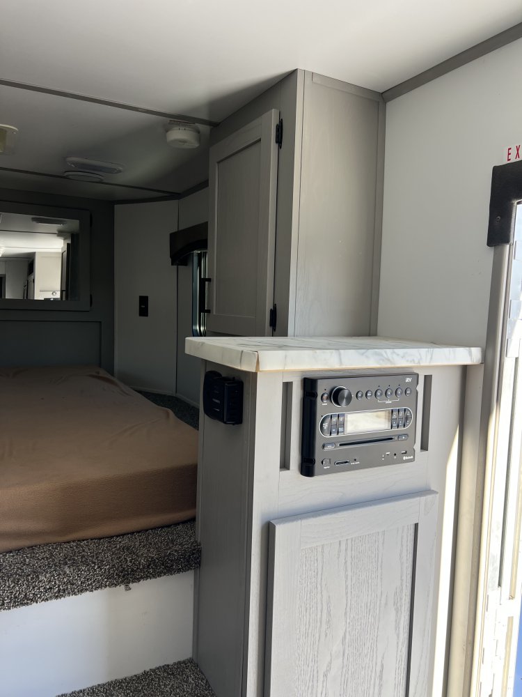 2022 Bison 7310 Silverado 3 Horse Living Quarters Trailer - Consignment Unit