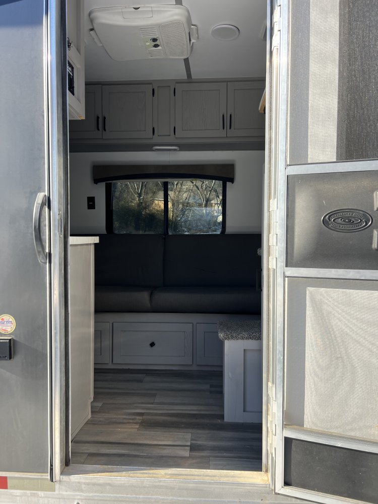 2022 Bison 7310 Silverado 3 Horse Living Quarters Trailer - Consignment Unit