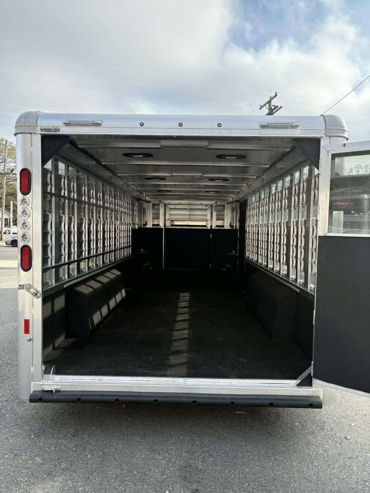 2026 Hart Trailers Lo Pro Expo 24' GN Stock / Stock Combo Trailer