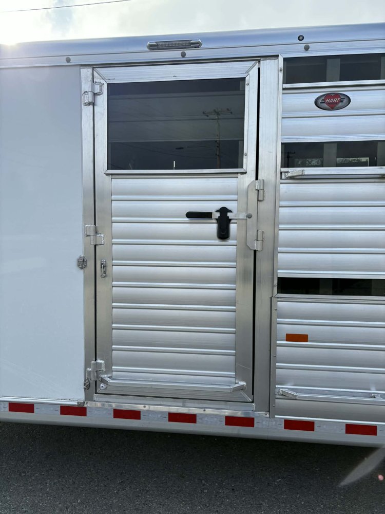 2026 Hart Trailers Lo Pro Expo 24' GN Stock / Stock Combo Trailer