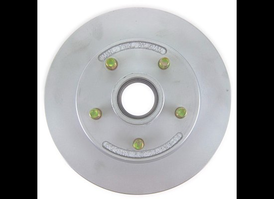 Kodiak 10" Hub-and-Rotor Assembly - 5 on 4-1/2 - Dacromet - 3,500 lbs